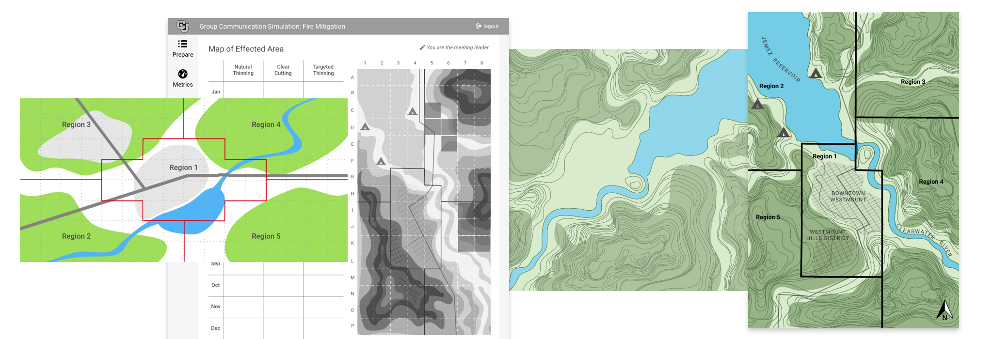 evolution of the map